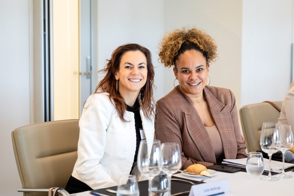 PICTURED (left to right): Juli Bellinge (Member - CACC Western Australia Committee) and Melissa Wharton (CEO - Canadian Australian Chamber of Commerce)
